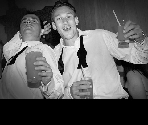 Officers Mess. Eve' of deployment.