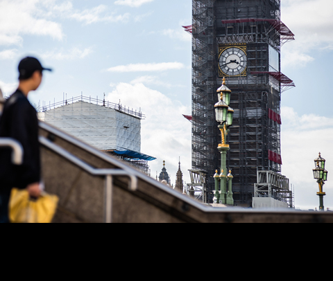 The Great Clock Westminster. East Face. Image copyright : Simon Camper Photographer.